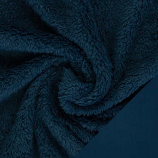 Swafing Tamme Doubleface Plüsch Blau